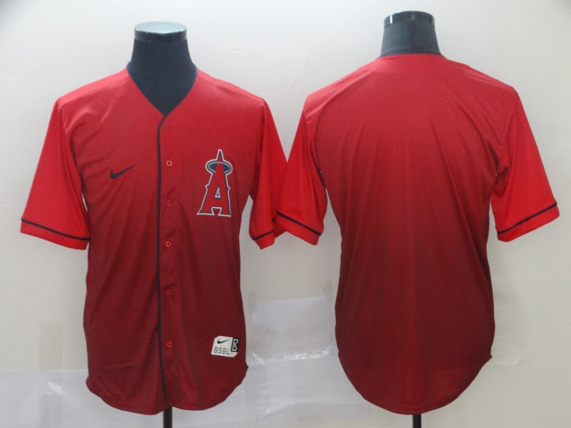 Personalized Angels Blank Red Drift Fashion Jersey