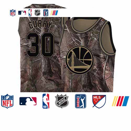 Personalized Warriors #30 Stephen Curry Camo 2019 Finals Bound Basketball Swingman Realtree Collection Jersey
