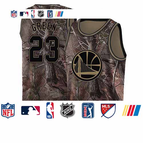 Personalized Warriors #23 Draymond Green Camo 2019 Finals Bound Basketball Swingman Realtree Collection Jersey