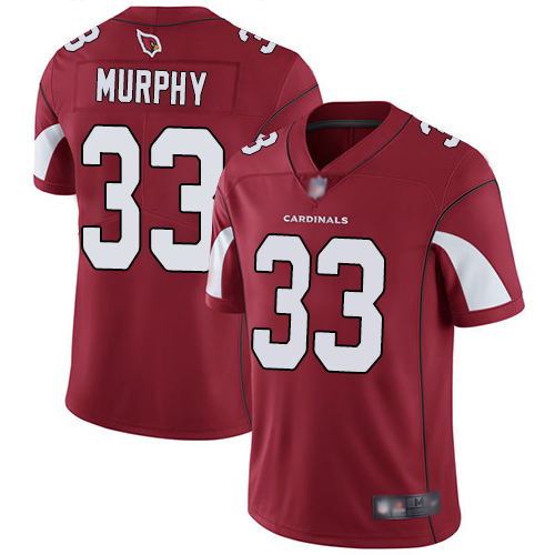 Personalized Cardinals #33 Byron Murphy Red Team Color Youth Stitched Football Untouchable Limited Jersey