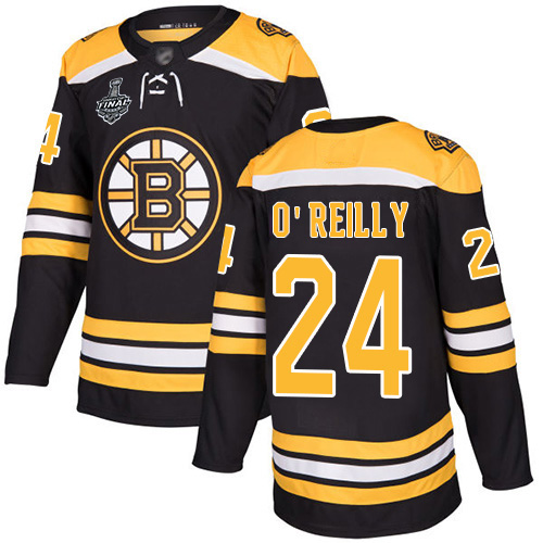 Personalized Bruins #24 Terry O’Reilly Black Home Authentic Stanley Cup Final Bound Youth Stitched Hockey Jersey