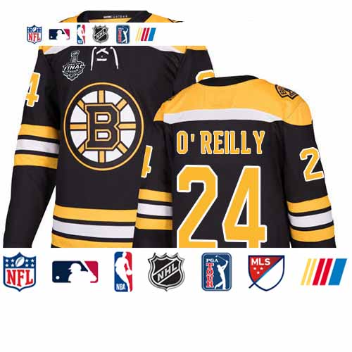 Personalized Bruins #24 Terry O’Reilly Black Home Authentic Stanley Cup Final Bound Stitched Hockey Jersey