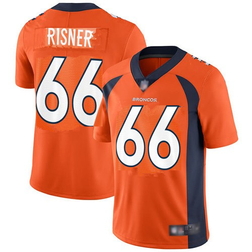 Personalized Broncos 66 Dalton Risner Orange Untouchable Limited Jersey
