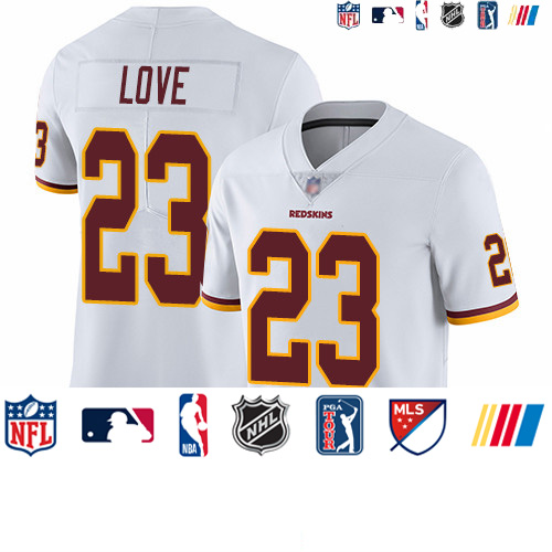 Personalized Redskins #23 Bryce Love White Youth Stitched Football Untouchable Limited Jersey