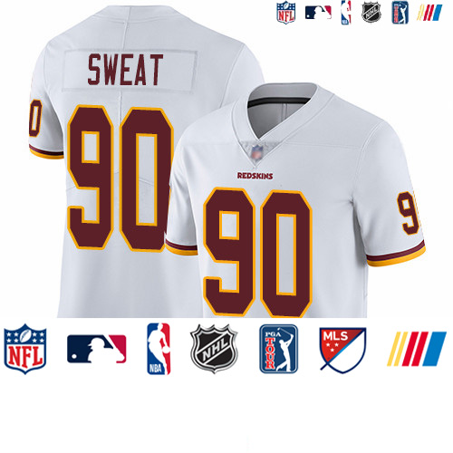 Personalized Redskins #90 Montez Sweat White Youth Stitched Football Untouchable Limited Jersey