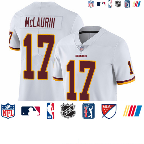 Personalized Redskins #17 Terry McLaurin White Youth Stitched Football Untouchable Limited Jersey