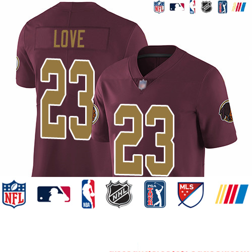 Personalized Redskins #23 Bryce Love Burgundy Red Alternate Youth Stitched Football Untouchable Limited Jersey