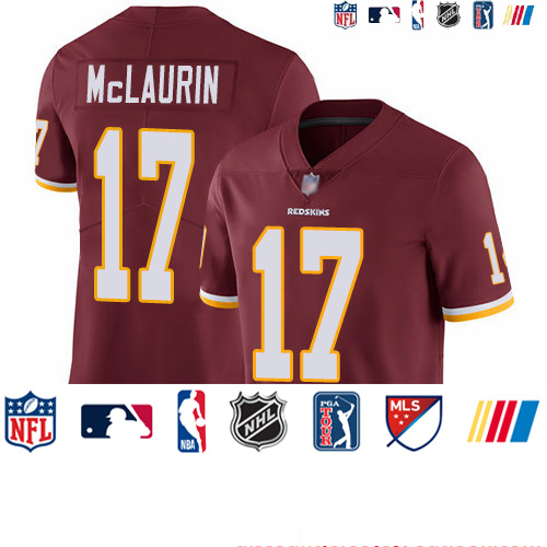 Personalized Redskins #17 Terry McLaurin Burgundy Red Team Color Youth Stitched Football Untouchable Limited Jersey