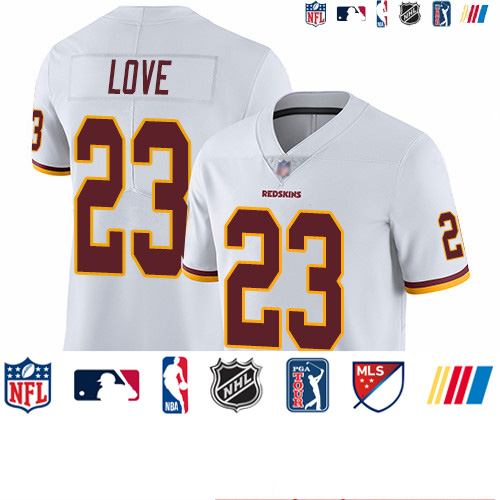 Personalized Redskins #23 Bryce Love White Men’s Stitched Football Untouchable Limited Jersey