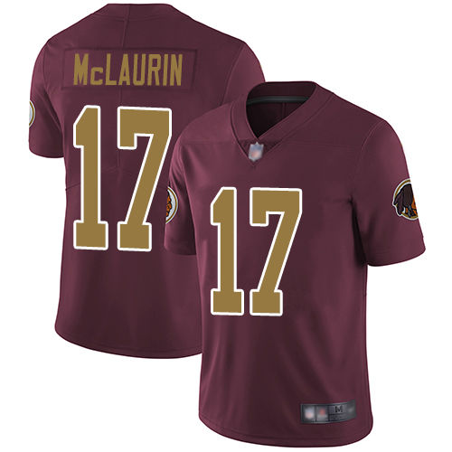 Personalized Redskins #17 Terry McLaurin Burgundy Red Alternate Men’s Stitched Football Untouchable Limited Jersey