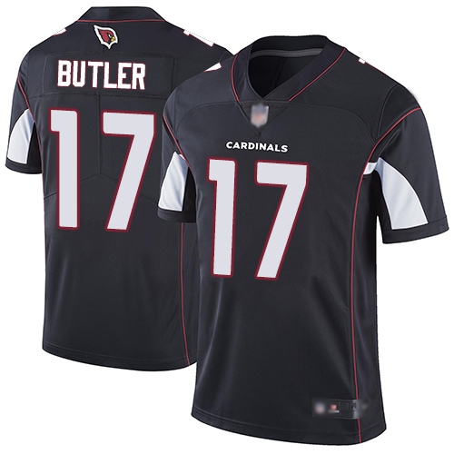 Personalized Cardinals #17 Hakeem Butler Black Alternate Men’s Stitched Football Untouchable Limited Jersey