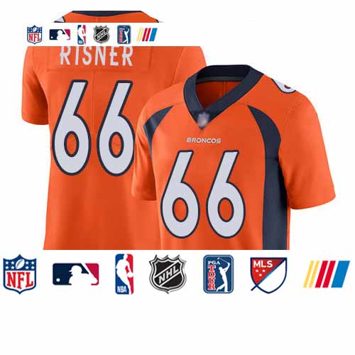 Personalized Broncos #66 Dalton Risner Orange Team Color Men’s Stitched Football Untouchable Limited Jersey