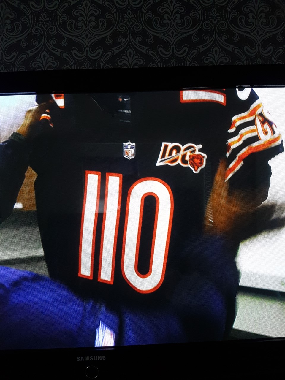 Personalized Custom 2019 Chicago Bears #110 April Fools 100th Season Jersey