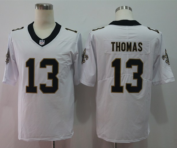 Personalized Saints 13 Michael Thomas White Untouchable Limited Jersey