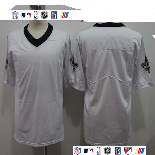 Personalized Saints Blank White Untouchable Limited Jersey