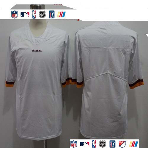Personalized Redskins Blank White Untouchable Limited Jersey