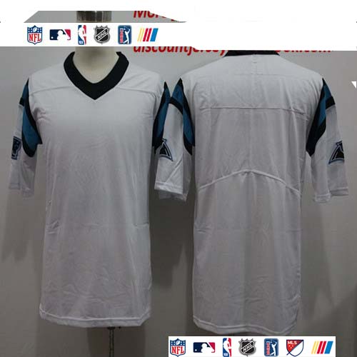Personalized Panthers Blank White Untouchable Limited Jersey