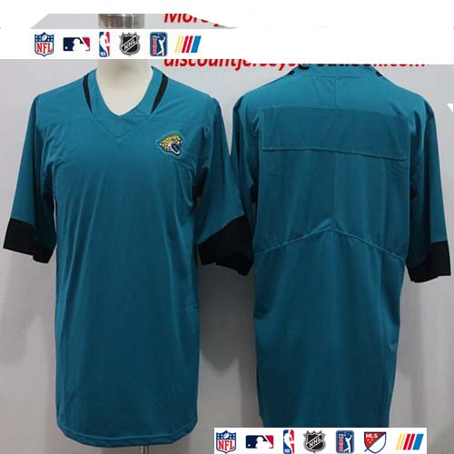 Personalized Jaguars Blank Teal Untouchable Limited Jersey