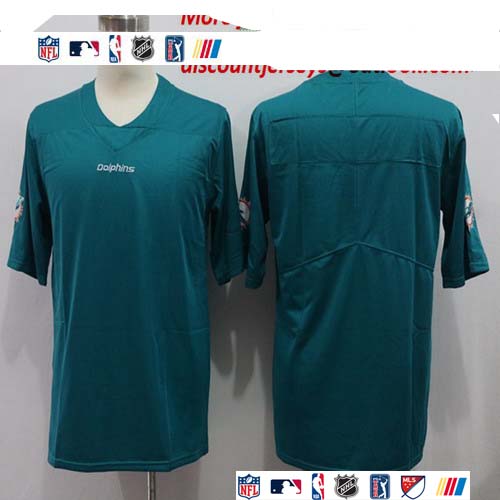 Personalized Dolphins Blank Teal Untouchable Limited Jersey
