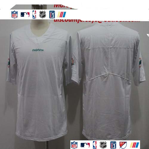 Personalized Dolphins Blank White Untouchable Limited Jersey