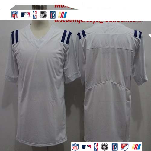 Personalized Colts Blank White Untouchable Limited Jersey