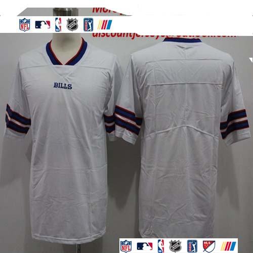 Personalized Bills Blank White Untouchable Limited Jersey