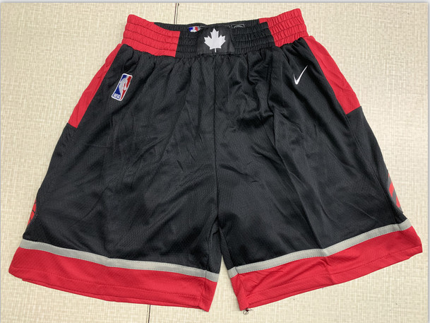 Personalized Raptors Black Swingman Shorts