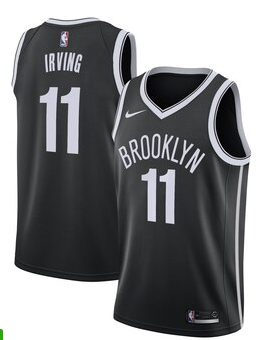 Personalized Men’s Brooklyn Nets #11 Kyrie Irving Black Jersey