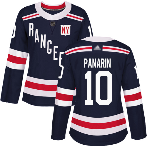 Personalized Rangers #10 Artemi Panarin Navy Blue Authentic 2018 Winter Classic Women’s Stitched Hockey Jersey