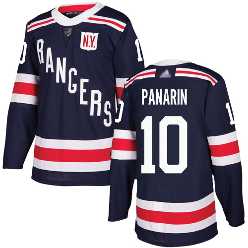 Personalized Rangers #10 Artemi Panarin Navy Blue Authentic 2018 Winter Classic Stitched Youth Hockey Jersey