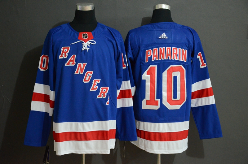 Personalized Rangers 10 Artemi Panarin Blue Jersey