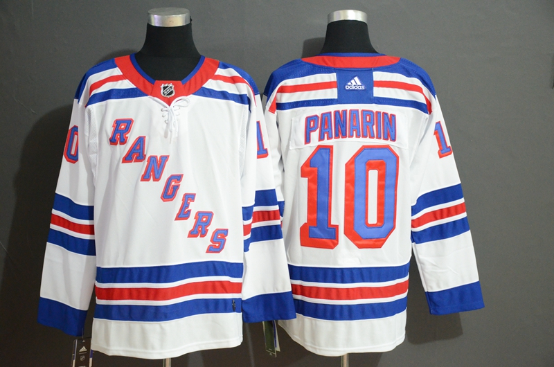Personalized Rangers 10 Artemi Panarin White Jersey