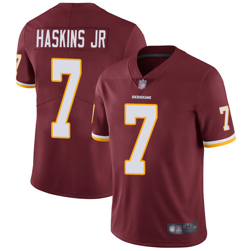 Personalized Redskins #7 Dwayne Haskins Jr Burgundy Red Team Color Youth Stitched Football Untouchable Limited Jersey