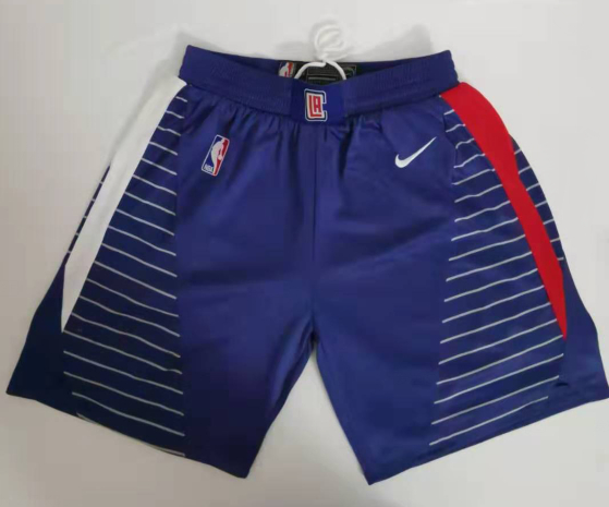 Personalized Clippers Blue Swingman Shorts