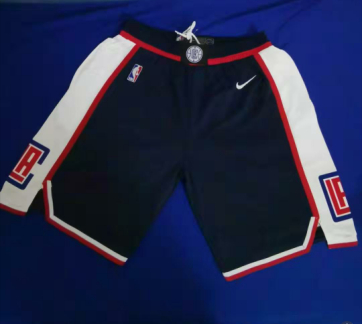 Personalized Clippers Black Swingman Shorts