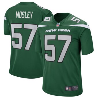 Personalized Men’s New York Jets #57 C.J. Mosley Gotham Green Limited Jersey