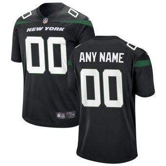 Personalized Custom New York Jets Limited Black Jersey