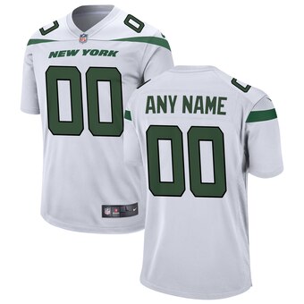 Personalized Custom New York Jets Limited White Jersey