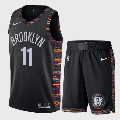 Personalized Nets 11 Kyrie Irving White City Edition Swingman Jersey(With Shorts)