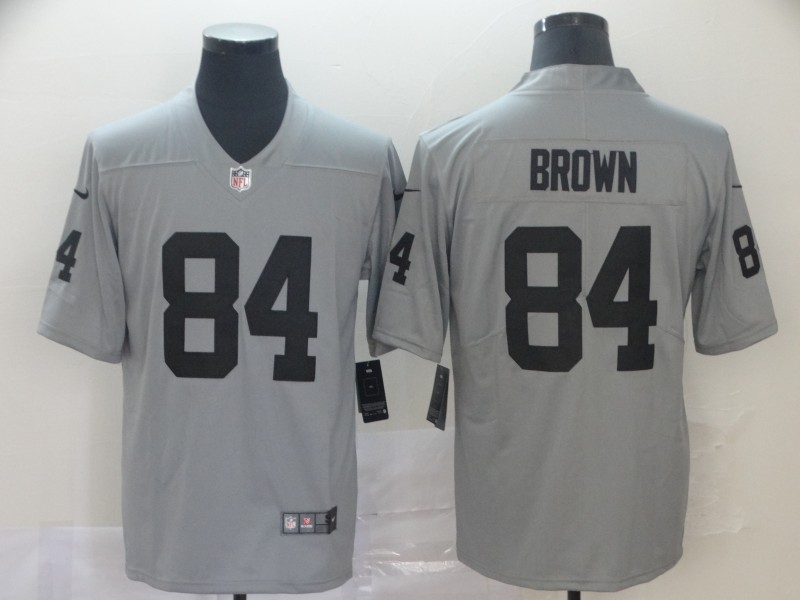 Personalized Raiders 84 Antonio Brown Gary Inverted Legend Limited Jersey