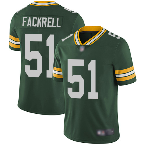 Personalized Packers #51 Kyler Fackrell Green Team Color Men’s Stitched Football Untouchable Limited Jersey