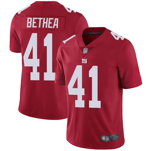 Personalized Giants #41 Antoine Bethea Red Alternate Men’s Stitched Football Untouchable Limited Jersey