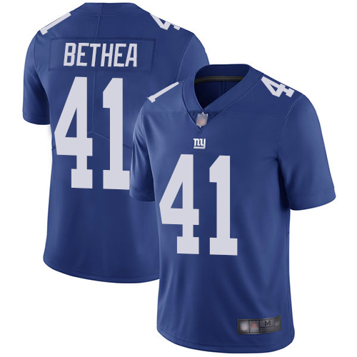 Personalized Giants #41 Antoine Bethea Royal Blue Team Color Men’s Stitched Football Untouchable Limited Jersey