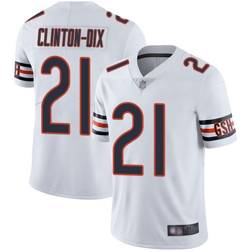 Personalized Bears #21 Ha Ha Clinton-Dix White Men’s Stitched Football Untouchable Limited Jersey