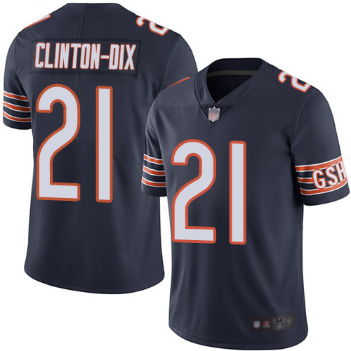 Personalized Bears #21 Ha Ha Clinton-Dix Navy Blue Team Color Men’s Stitched Football Untouchable Limited Jersey