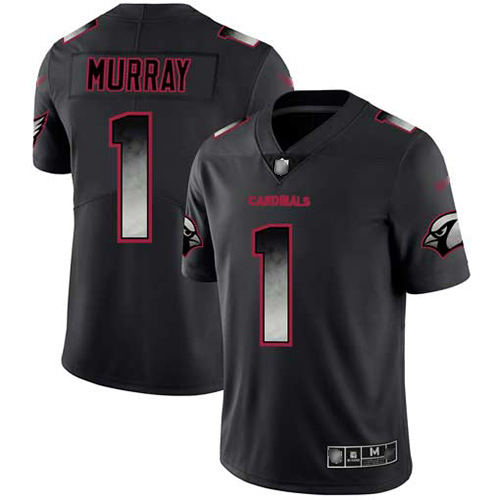 Personalized Cardinals #1 Kyler Murray Black Men’s Stitched Football Untouchable Limited Smoke Fashion Jersey