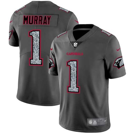 Personalized Cardinals 1 Kyler Murray Gray Camo Untouchable Limited Jersey