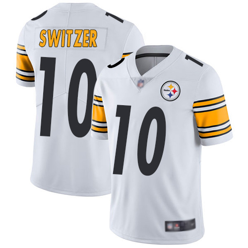 Personalized Men’s Pittsburgh Steelers #10 Ryan Switzer Road White Untouchable Limited Jersey