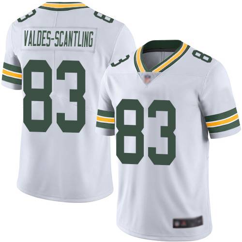 Personalized Packers #83 Marquez Valdes-Scantling White Youth Stitched Football Untouchable Limited Jersey