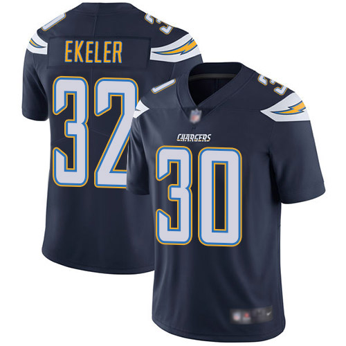Personalized Chargers #30 Austin Ekeler Navy Blue Team Color Youth Stitched Football Untouchable Limited Jersey
